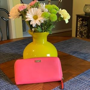 Pink kate spade wallet
